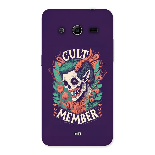 Cult Member Back Case for Galaxy Core 2