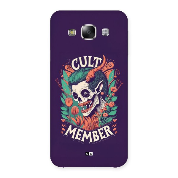 Cult Member Back Case for Galaxy E5