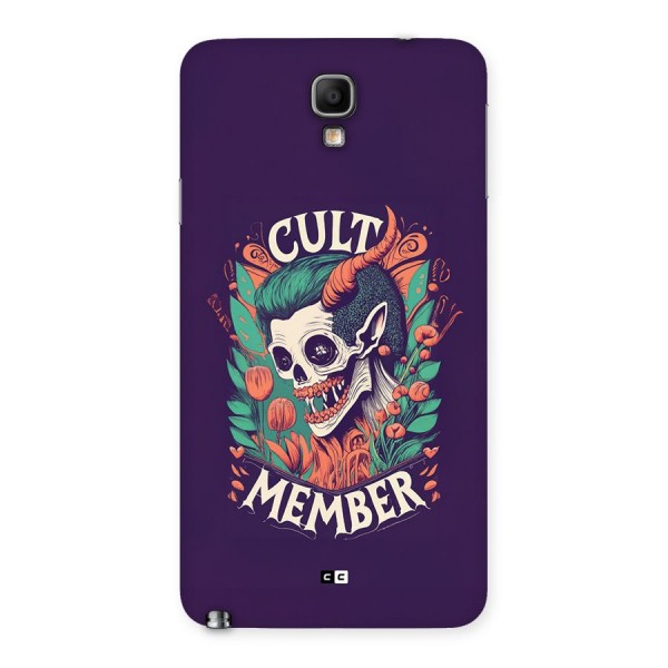 Cult Member Back Case for Galaxy Note 3 Neo