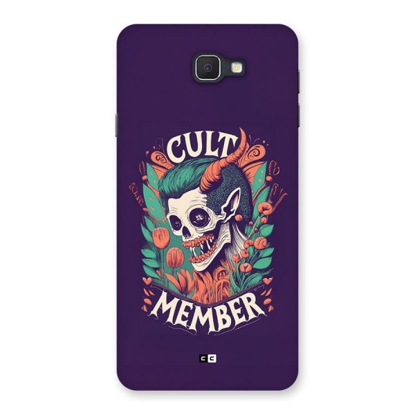 Cult Member Back Case for Galaxy On7 2016