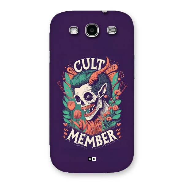 Cult Member Back Case for Galaxy S3