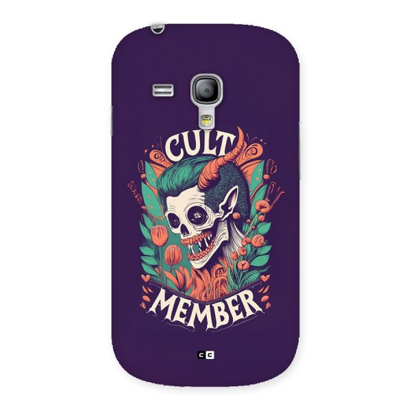 Cult Member Back Case for Galaxy S3 Mini