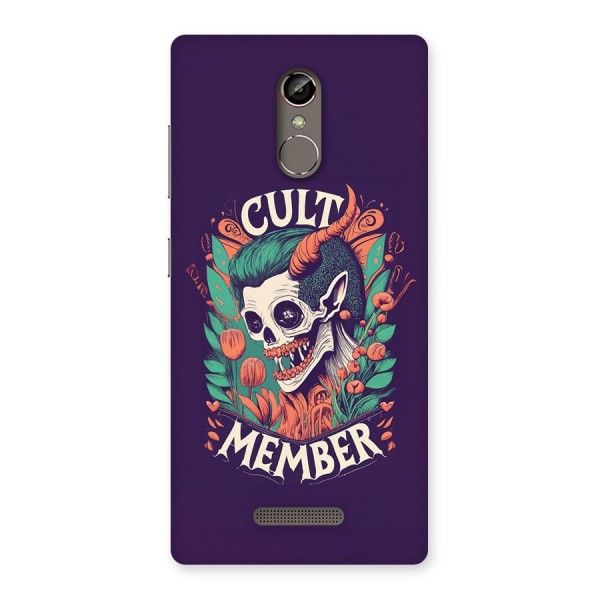 Cult Member Back Case for Gionee S6s