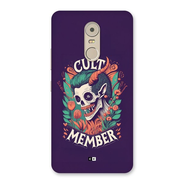 Cult Member Back Case for Lenovo K6 Note