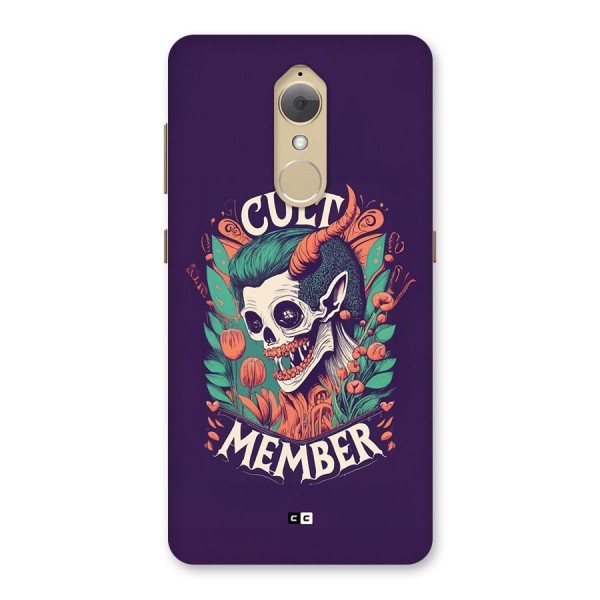 Cult Member Back Case for Lenovo K8