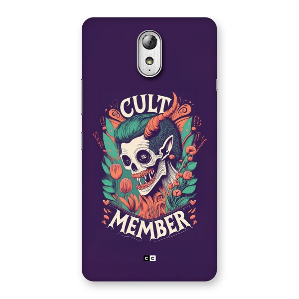 Cult Member Back Case for Lenovo Vibe P1M