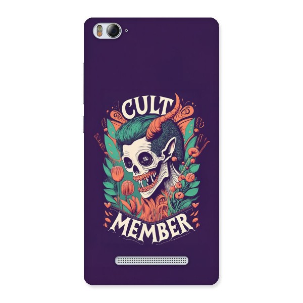 Cult Member Back Case for Mi4i