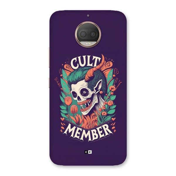 Cult Member Back Case for Moto G5s Plus