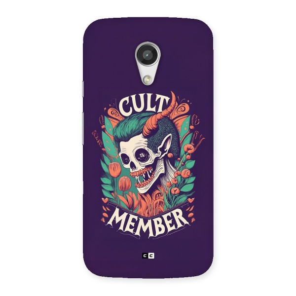 Cult Member Back Case for Moto G 2nd Gen