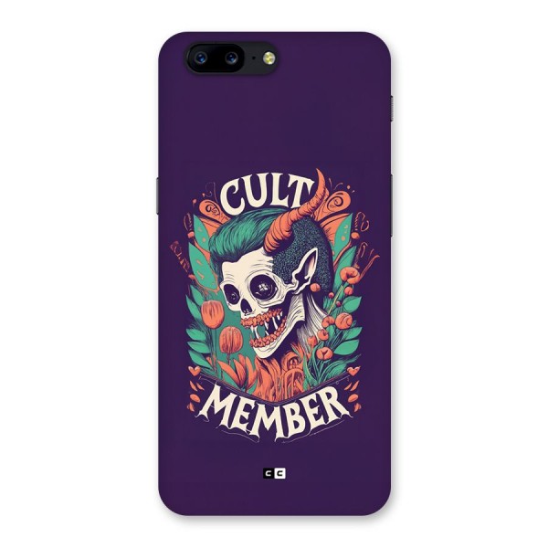 Cult Member Back Case for OnePlus 5