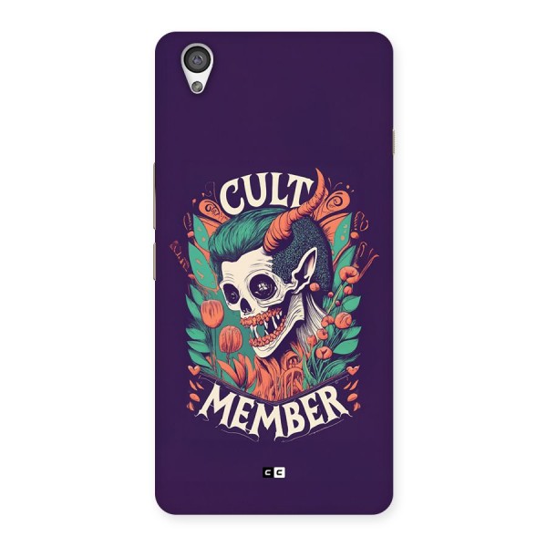 Cult Member Back Case for OnePlus X