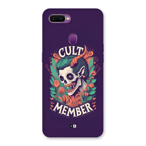 Cult Member Back Case for Oppo F9