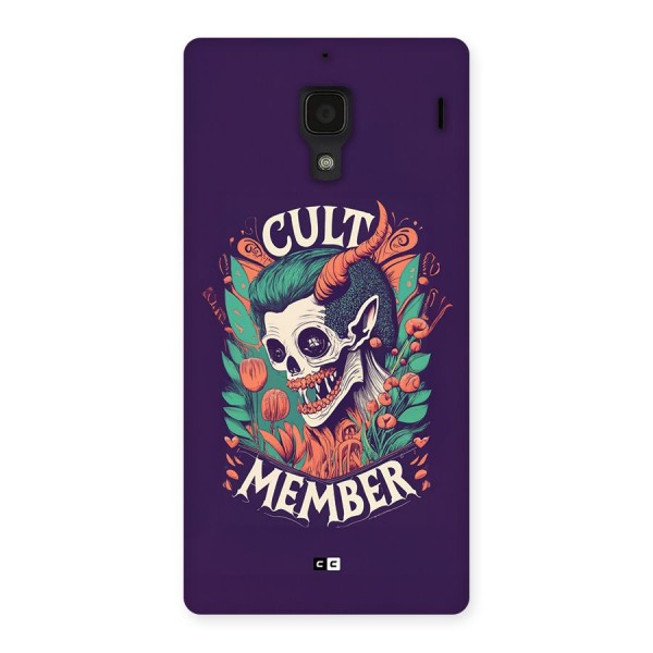 Cult Member Back Case for Redmi 1s