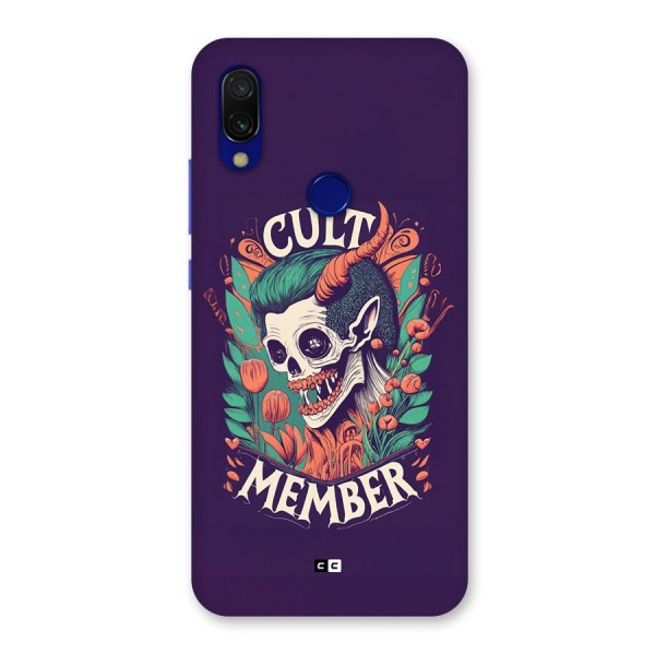 Cult Member Back Case for Redmi 7