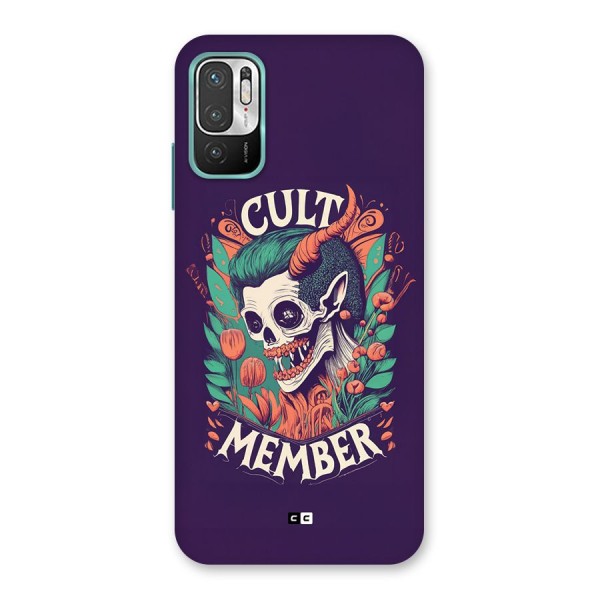 Cult Member Back Case for Redmi Note 10T 5G