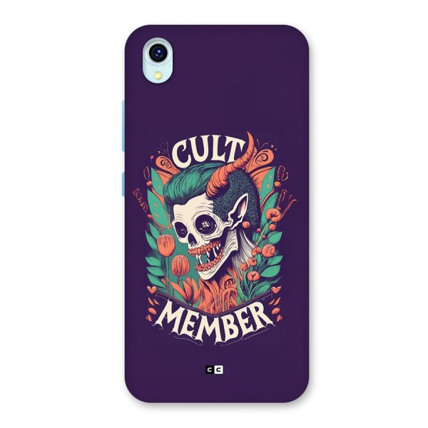Cult Member Back Case for Vivo Y1s