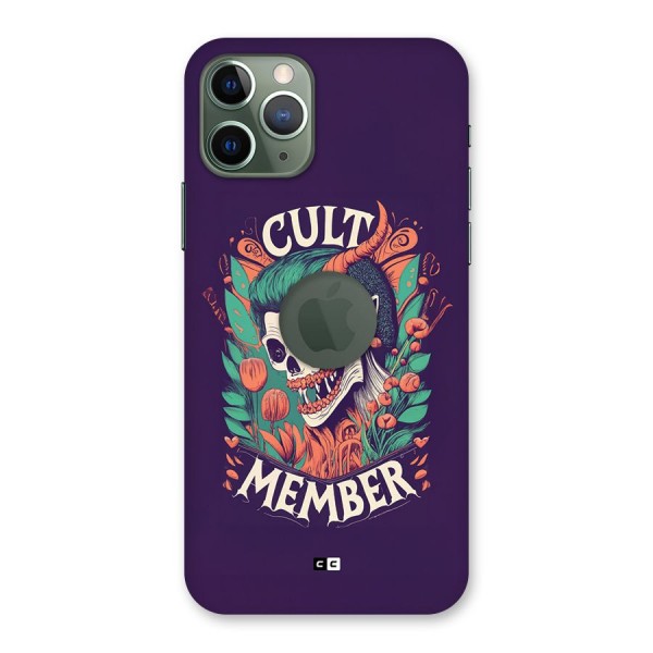 Cult Member Back Case for iPhone 11 Pro Logo Cut