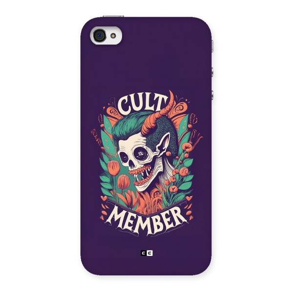 Cult Member Back Case for iPhone 4 4s