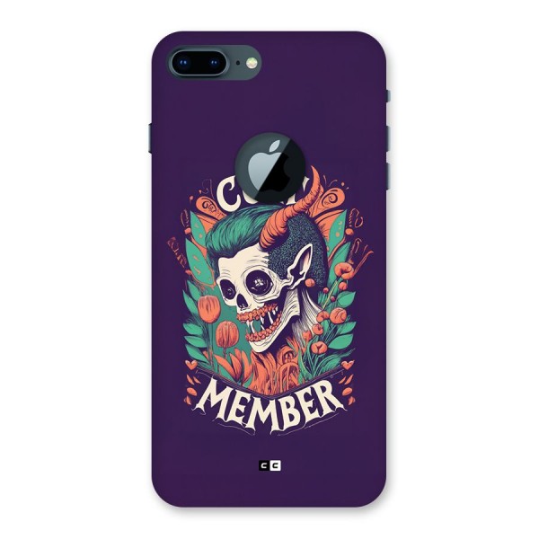 Cult Member Back Case for iPhone 7 Plus Logo Cut