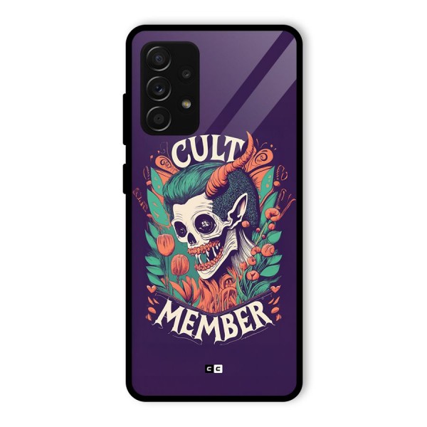 Cult Member Glass Back Case for Galaxy A53 5G