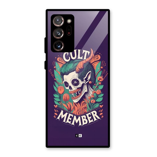 Cult Member Glass Back Case for Galaxy Note 20 Ultra 5G
