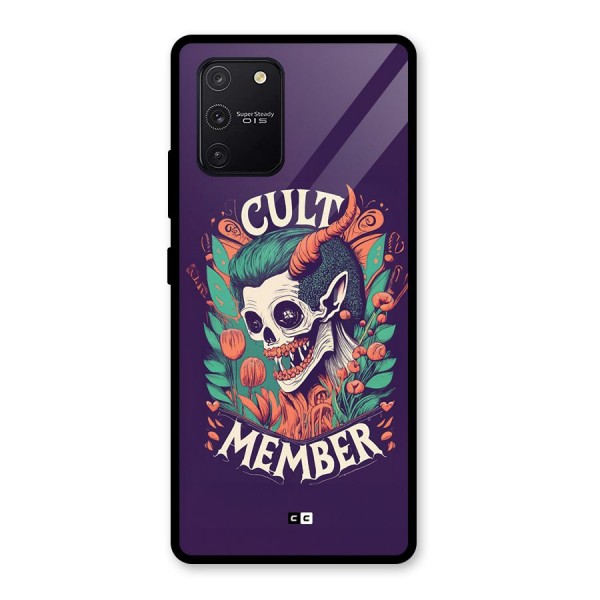 Cult Member Glass Back Case for Galaxy S10 Lite