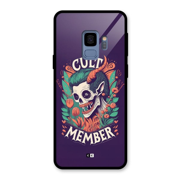 Cult Member Glass Back Case for Galaxy S9