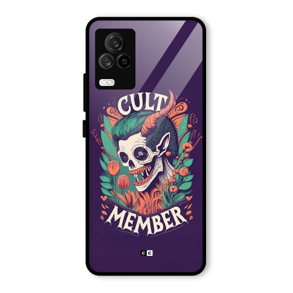 Cult Member Glass Back Case for Vivo iQOO 7 Legend 5G