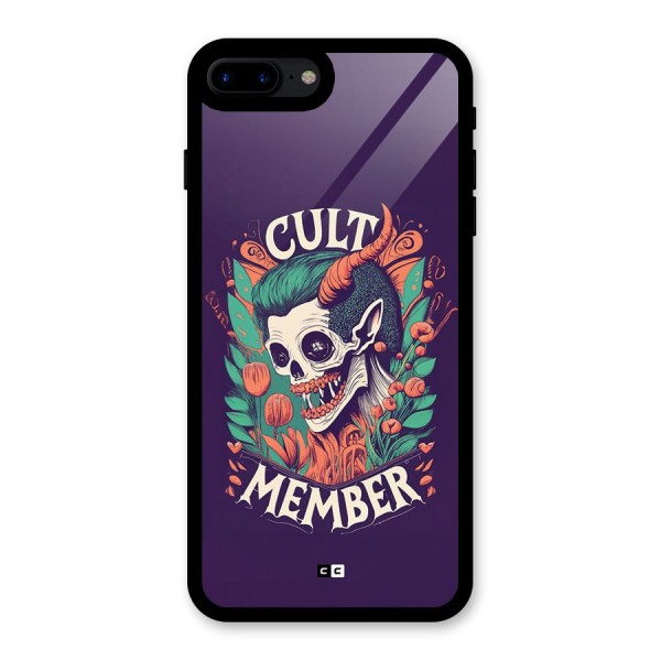 Cult Member Glass Back Case for iPhone 7 Plus