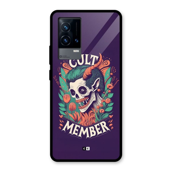 Cult Member Glass Back Case for iQOO 9 5G