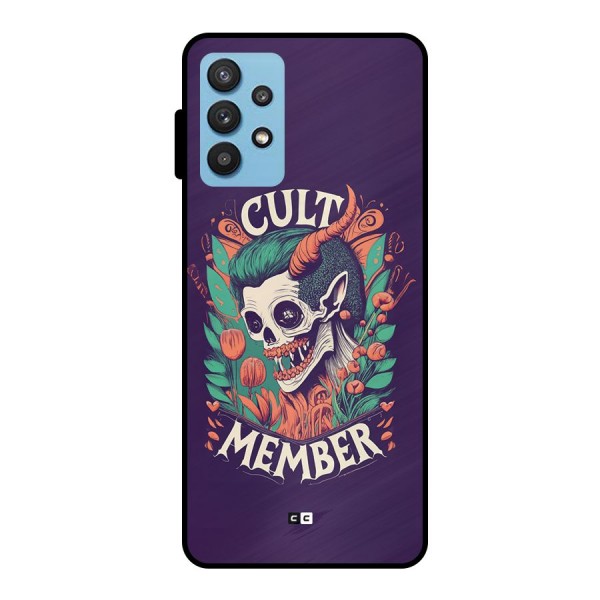 Cult Member Metal Back Case for Galaxy M32 5G