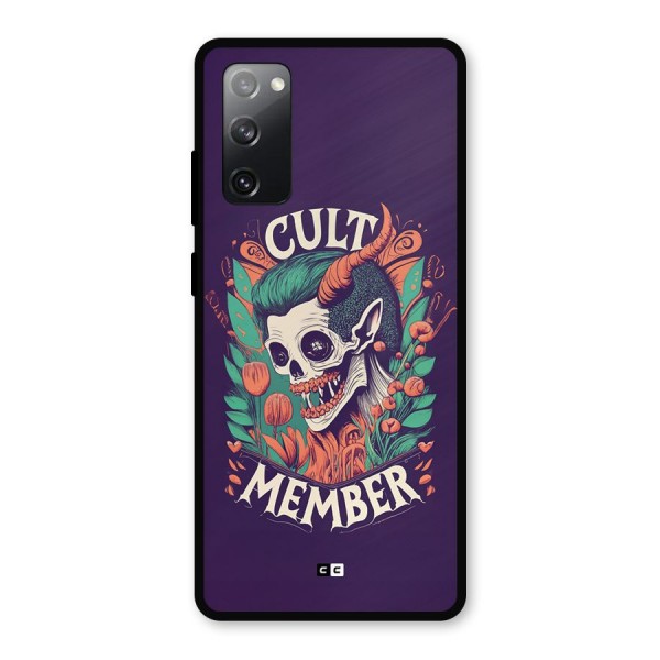 Cult Member Metal Back Case for Galaxy S20 FE 5G