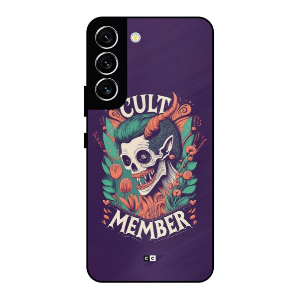 Cult Member Metal Back Case for Galaxy S22 5G