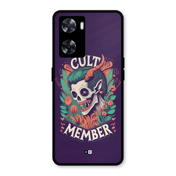 Cult Member Metal Back Case for Oppo A77