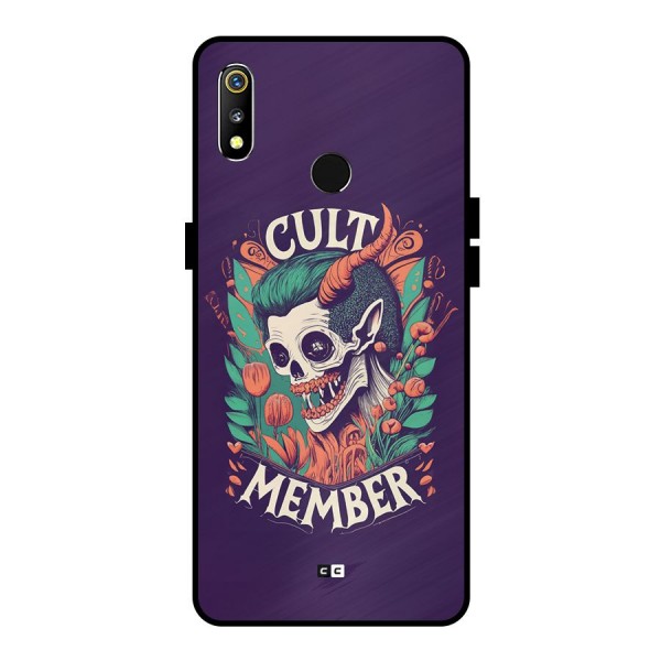 Cult Member Metal Back Case for Realme 3