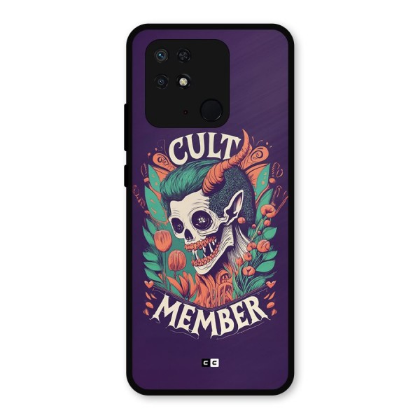 Cult Member Metal Back Case for Redmi 10 Power