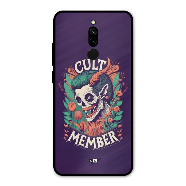 Cult Member Metal Back Case for Redmi 8