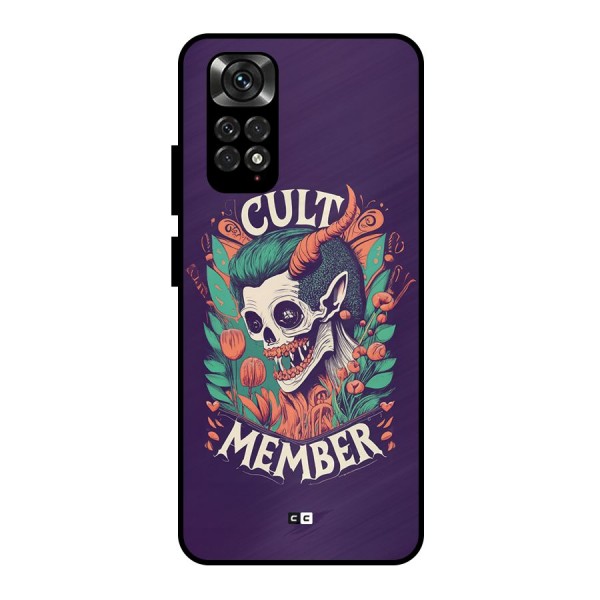 Cult Member Metal Back Case for Redmi Note 11 Pro