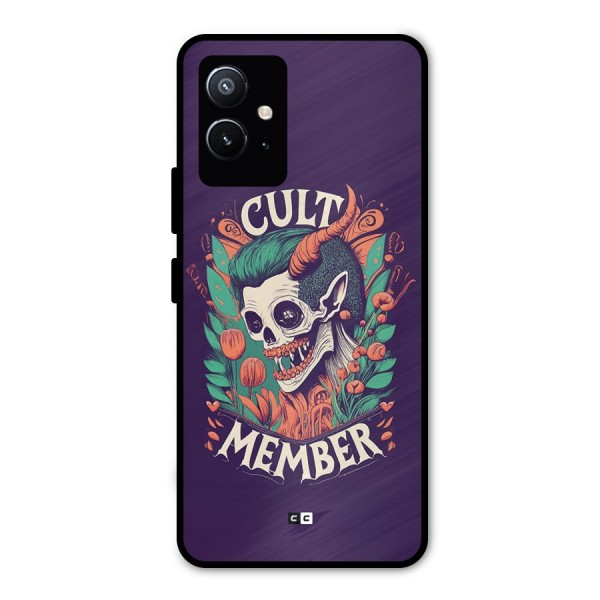 Cult Member Metal Back Case for Vivo T1 5G