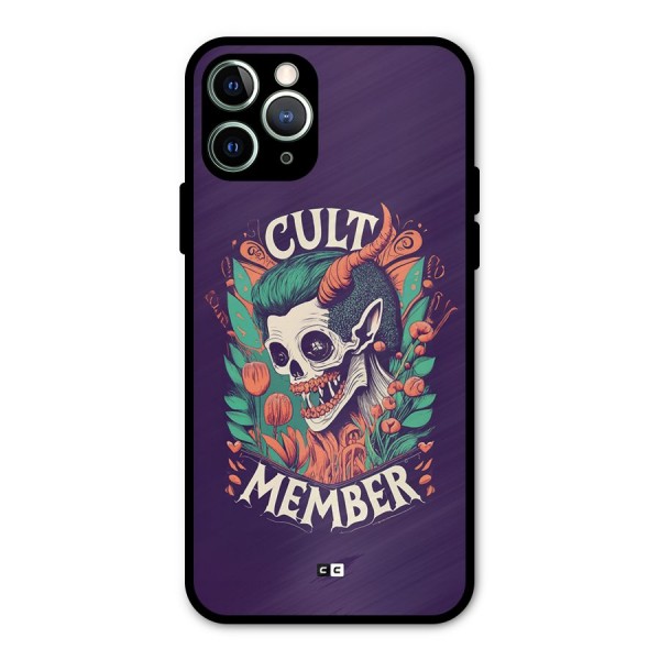 Cult Member Metal Back Case for iPhone 11 Pro Max