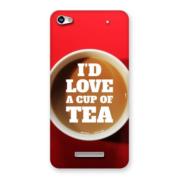 Cup of Tea Back Case for Micromax Hue 2
