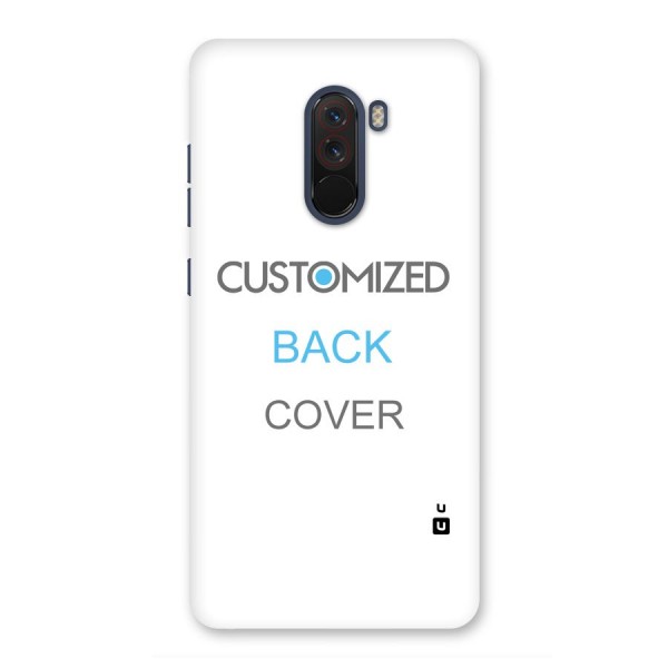 Customized Back Case for Poco F1