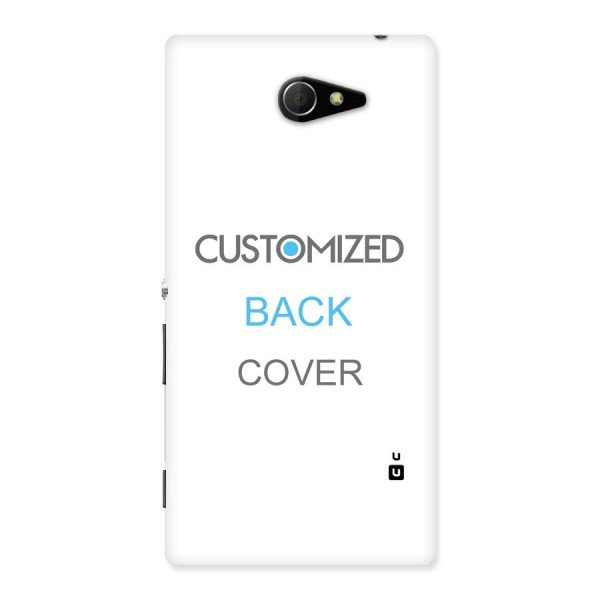 Customized Back Case for Sony Xperia M2