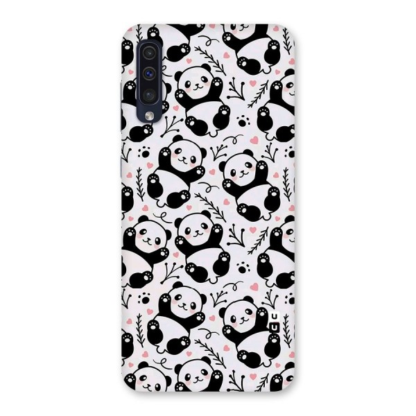 Cute Adorable Panda Pattern Back Case for Galaxy A50