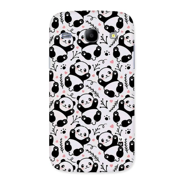 Cute Adorable Panda Pattern Back Case for Galaxy Core