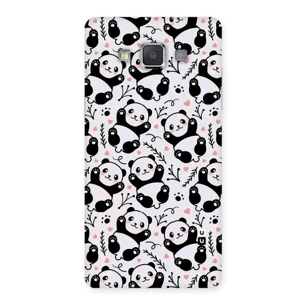 Cute Adorable Panda Pattern Back Case for Galaxy Grand 3