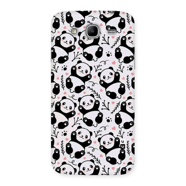 Cute Adorable Panda Pattern Back Case for Galaxy Mega 5.8