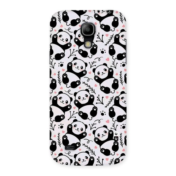 Cute Adorable Panda Pattern Back Case for Galaxy S4 Mini