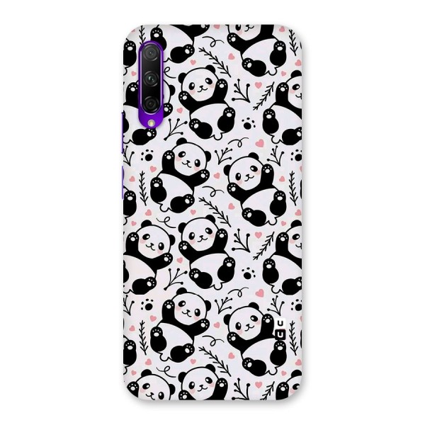 Cute Adorable Panda Pattern Back Case for Honor 9X Pro