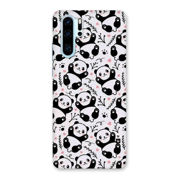Cute Adorable Panda Pattern Back Case for Huawei P30 Pro